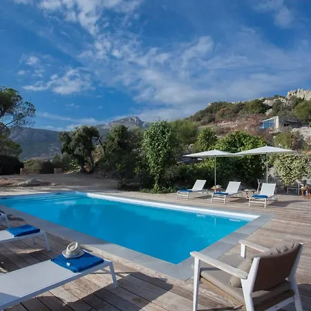 別荘 Campagne A Piscine Chauffee Vue Proche Et Centre *