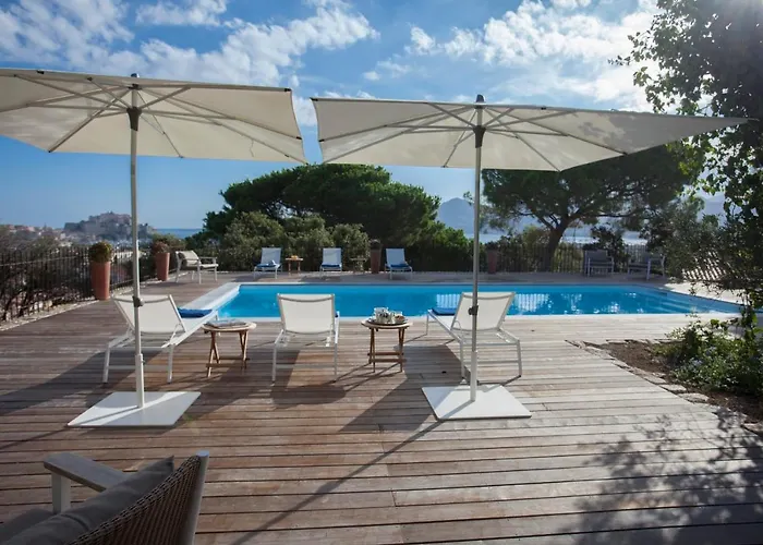 Holiday home Campagne A Piscine Chauffee Vue Proche Et Centre Calvi (Corsica)