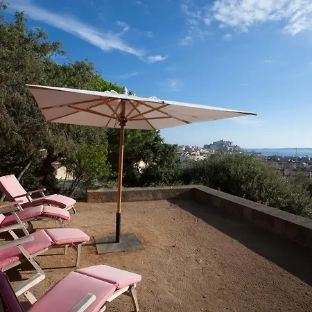 Ferienhaus Campagne A Piscine Chauffee Vue Proche Et Centre Calvi (Corsica)