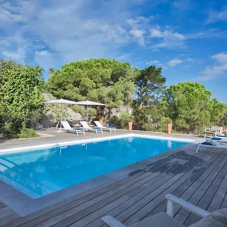 Campagne A Piscine Chauffee Vue Proche Et Centre Ferienhaus *